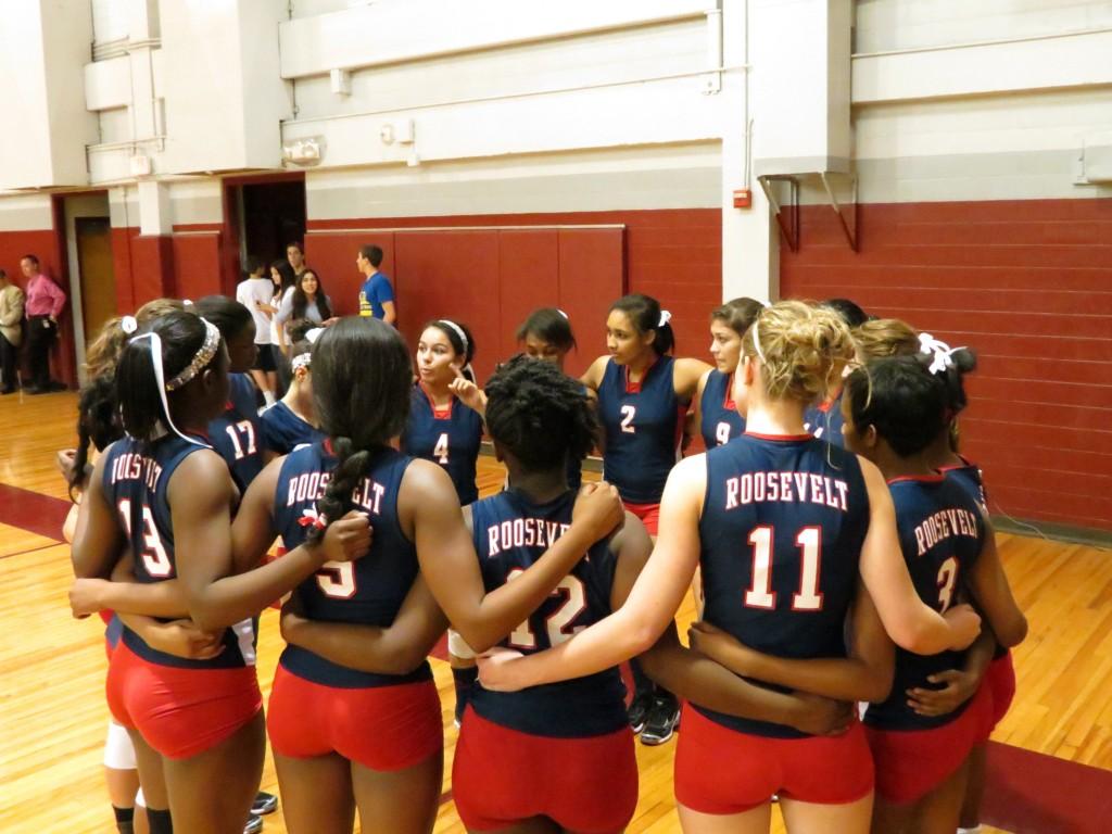 Volleyball Sticks Together Through Rough District Stretch