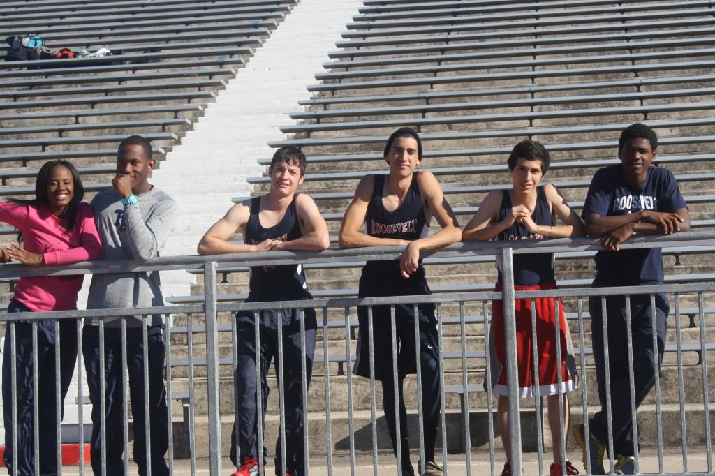 Track Team Carries Victories into District