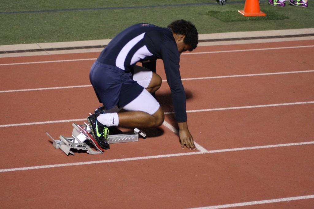 Track and Field Athletes Prepare For Area