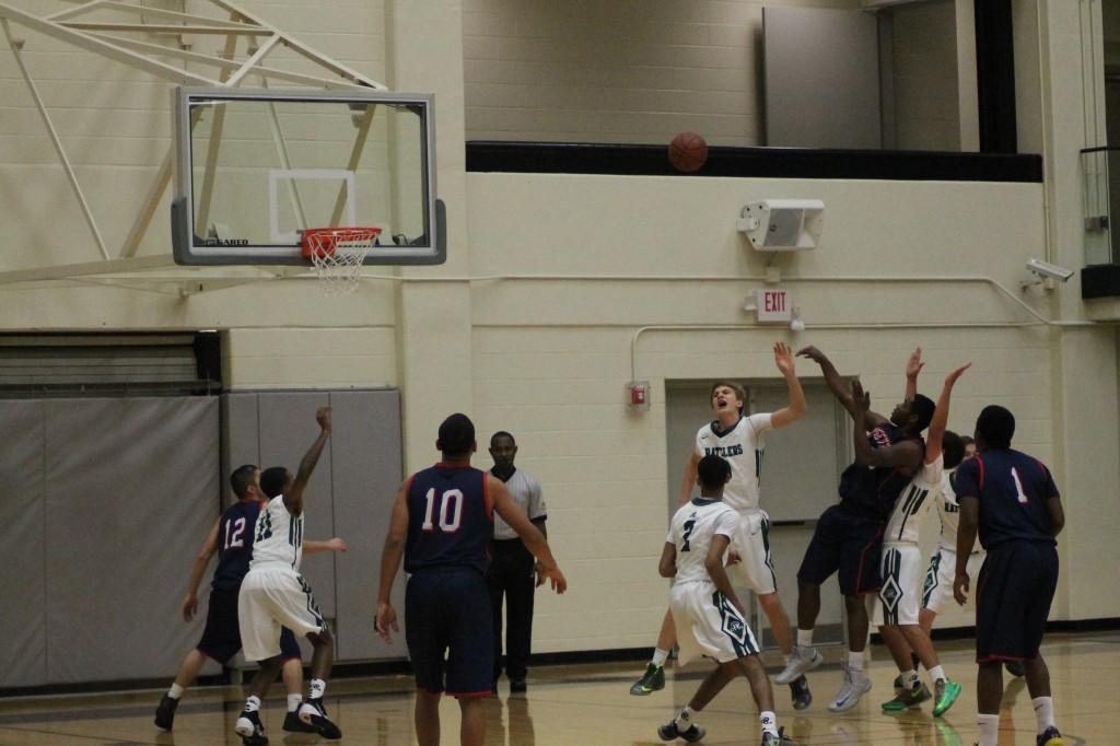 Varsity basketball earns key victory