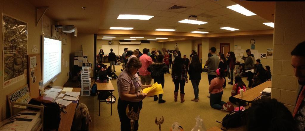 AVID inspires middle school visitors