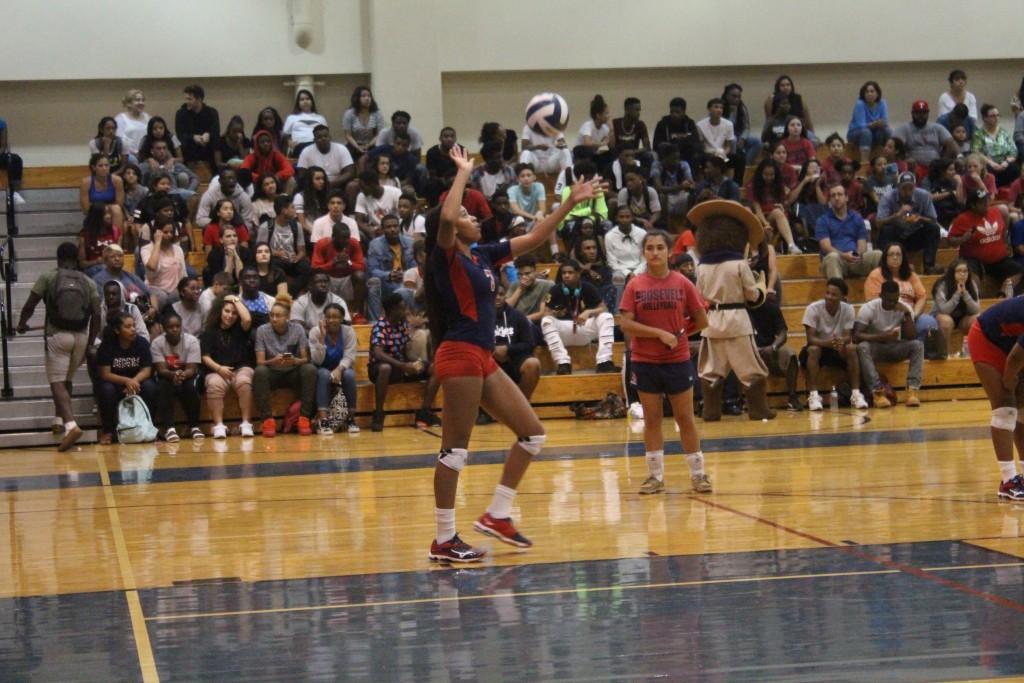 Volleyball fights to the finish