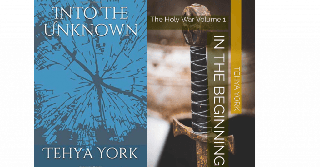 Senior Tehya York publishes two books sold on Amazon