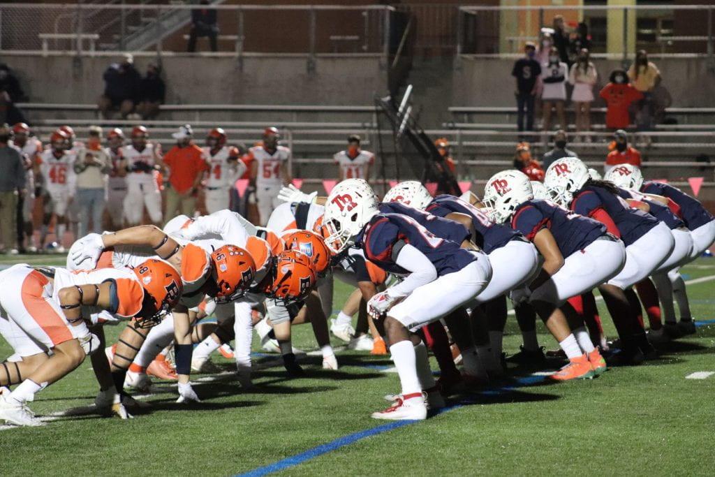 The Riders beat state quarterfinalists Brandeis last week in a defensive battle, 10-7. Photo by Destiny Carter